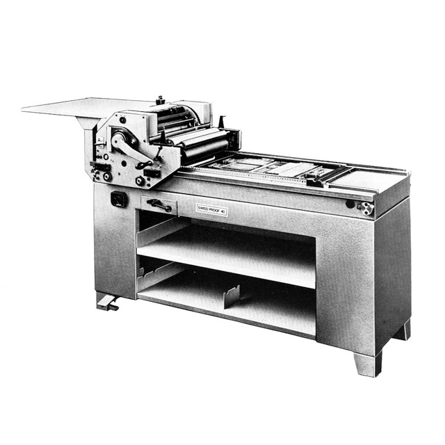 SP40 with power driven inking system.