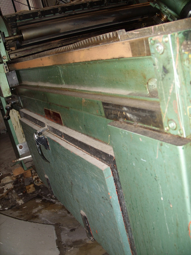 Cooling system that used to cool the pressbed for zinc offset lithography.