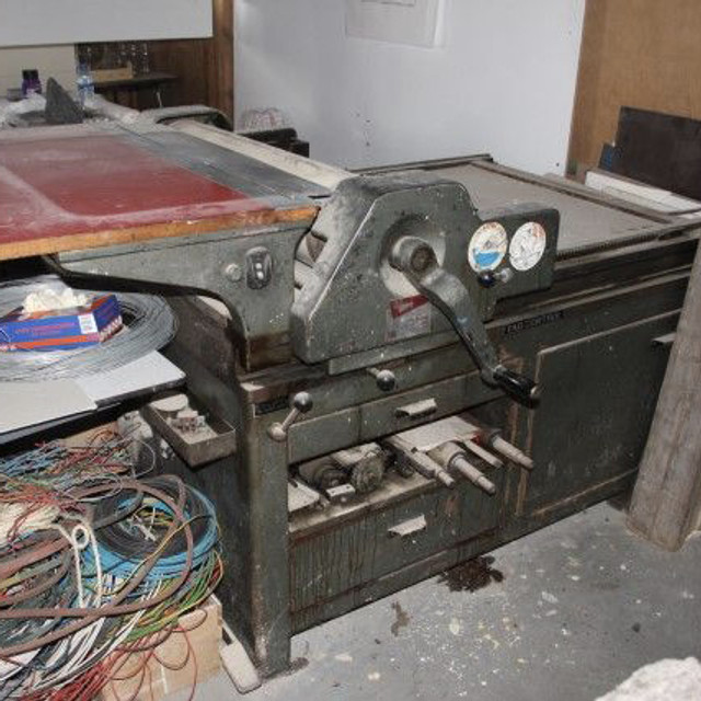 Find this press under «Equipment For Sale»