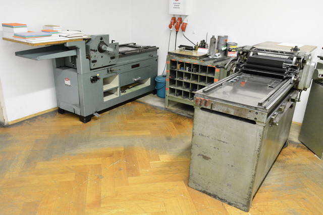 FAG Control 405 and TP-510 at Museum für Druckkunst in Leipzig, Germany