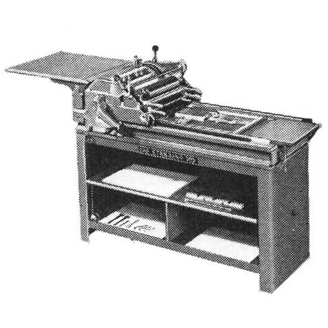 FAG Standard 505 from a sidenote and a tiny image mentioned as the ’simplified model‘ in a FAG Standard 510 Catalog from the early 1950ies.