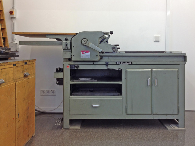 15182 at our printshop at Muthesius Kunsthochschule in Kiel, 2017