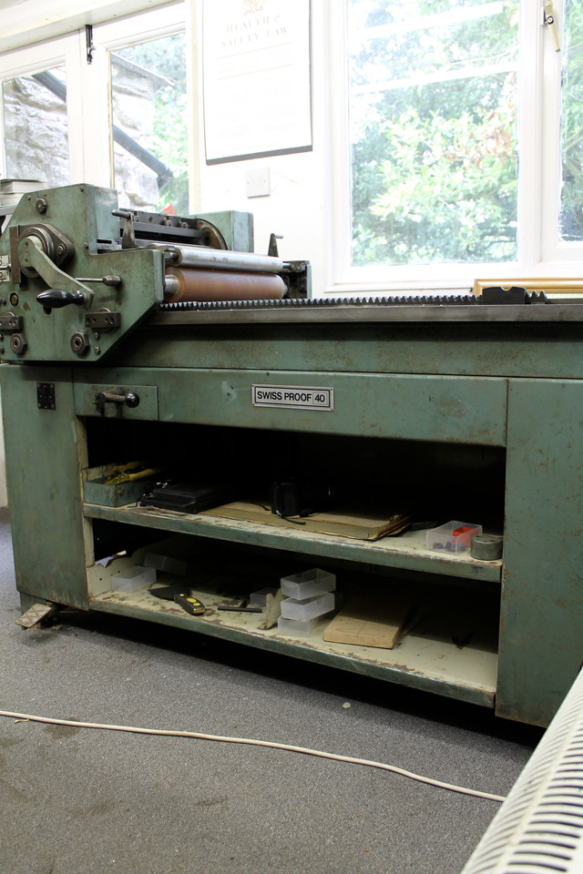 SP-40 in position at the Press…