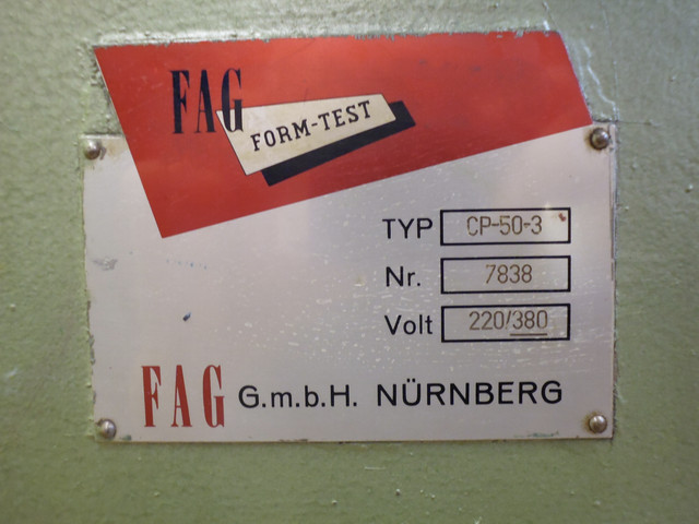 The serial number on this press doesn't give exact information if it is a Standard 550 oder a Standard 510