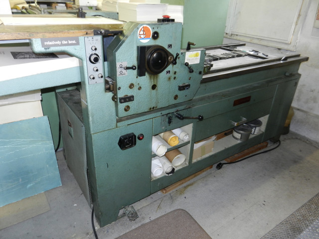 The Control 525-MRS at my studio in Schmitten, Canton Fribourg, Switzerland, 2013