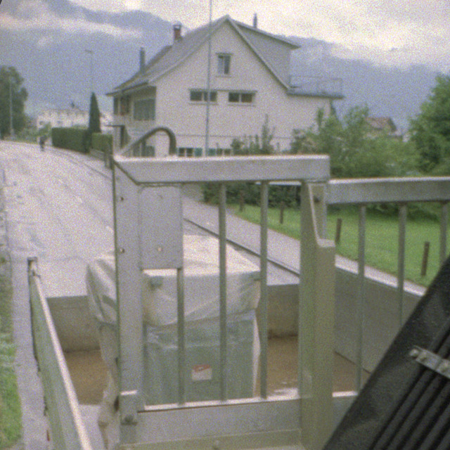 Truck transfer. (Analog image)