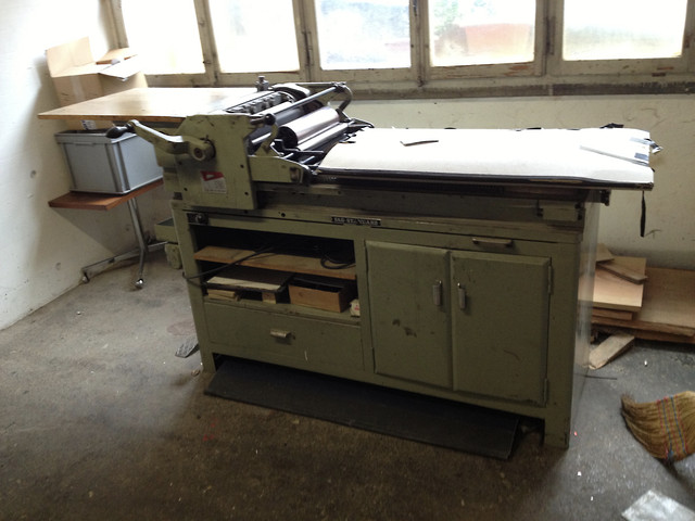 TP-550 at my Studio in Zurich, 2013.